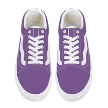 Load image into Gallery viewer, Ti Amo I love you - Exclusive Brand - Dusty Purple - Low Top Flat Sneaker
