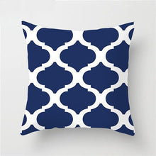 Load image into Gallery viewer, Geometric wave pillowcase Ti Amo I love you
