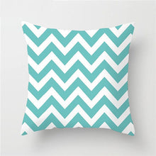 Load image into Gallery viewer, Geometric wave pillowcase Ti Amo I love you
