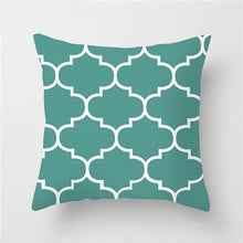 Load image into Gallery viewer, Geometric wave pillowcase Ti Amo I love you
