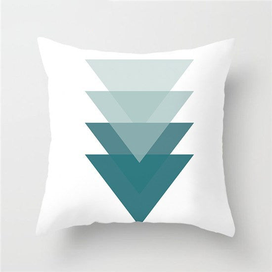 Geometric wave pillowcase Ti Amo I love you