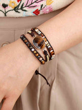 Load image into Gallery viewer, Geometrical Shape Triple-Layer Bracelet Ti Amo I love you
