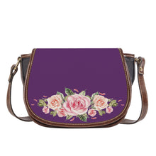 Load image into Gallery viewer, Ti Amo I love you - Exclusive Brand - Bossanova 2 - Roses - Saddle Bag
