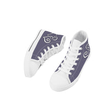 Load image into Gallery viewer, Ti Amo I love you - Exclusive Brand - Dolphin - Kids High Top Canvas Shoes
