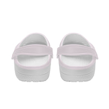 Load image into Gallery viewer, Ti Amo I love you - Exclusive Brand - Prim - Double White Heart - Womens Classic Clogs - Sizes 5-14.5
