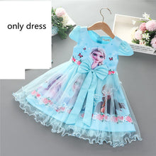 Load image into Gallery viewer, Girls Dresses Frozen Elsa Anna Princess Outfits / Costumes Ti Amo I love you
