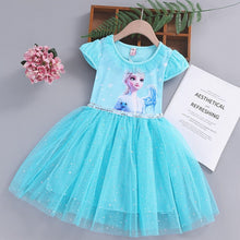 Load image into Gallery viewer, Girls Dresses Frozen Elsa Anna Princess Outfits / Costumes Ti Amo I love you
