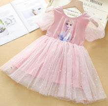 Load image into Gallery viewer, Girls Dresses Frozen Elsa Anna Princess Outfits / Costumes Ti Amo I love you
