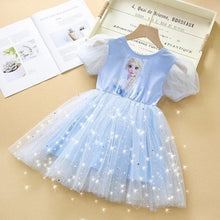 Load image into Gallery viewer, Girls Dresses Frozen Elsa Anna Princess Outfits / Costumes Ti Amo I love you
