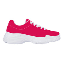 Load image into Gallery viewer, Ti Amo I love you - Exclusive Brand - Bright Hot Pink - Angry Fish - Chunky Sneakers - White Soles
