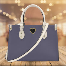 Load image into Gallery viewer, Ti Amo I love you - Exclusive Brand -Dolphin - Luxury Womens PU Tote Bag - Cream Straps
