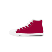 Load image into Gallery viewer, Ti Amo I love you - Exclusive Brand - Lifeline - Kids High Top Canvas Shoes
