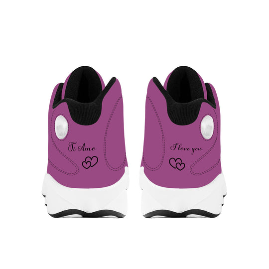 Ti Amo I love you - Exclusive Brand - Cannon Pink - Basketball Shoes - Black Laces