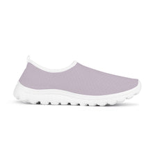 Load image into Gallery viewer, Ti Amo I love you - Exclusive Brand - Pale Slate - Double Purple Heart - Women&#39;s Mesh Running Shoes
