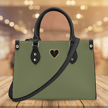 Load image into Gallery viewer, Ti Amo I love you - Exclusive Brand - Clay Creek - Luxury Women PU Tote Bag - Black Straps
