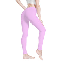 Load image into Gallery viewer, Ti Amo I love you - Exclusive Brand - Pastel Sugar Chic - White Daisy - Yoga Leggings - Sizes XS-3XL
