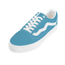 Load image into Gallery viewer, Ti Amo I love you - Exclusive Brand - Blue Koi - Low Top Flat Sneaker
