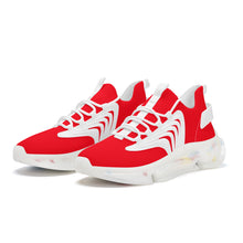 Load image into Gallery viewer, Ti Amo I love you - Exclusive Brand - Ferrari Red  - Mens / Womens - Air Max React Sneakers - White Soles
