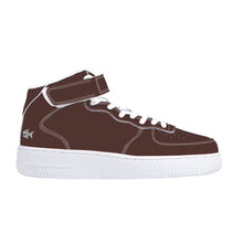 Load image into Gallery viewer, Ti Amo I love you - Exclusive Brand - American Mahogany -  High Top Unisex Sneakers
