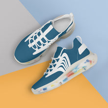 Load image into Gallery viewer, Ti Amo I love you - Exclusive Brand - Blumine - Mens / Womens - Air Max React Sneakers - White Soles
