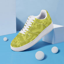 Load image into Gallery viewer, Ti Amo I love you  - Exclusive Brand - Tacha, Putty, Olive Green Camouflage -  Low Top Unisex Sneakers
