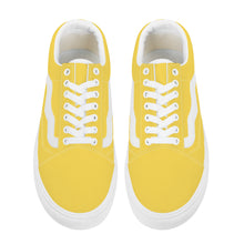 Load image into Gallery viewer, Ti Amo I love you - Exclusive Brand - Mustard Yellow - Low Top Flat Sneaker
