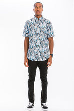 Load image into Gallery viewer, Hawaiian Button Down Shirt - Only Sizes S-L Left Ti Amo I love you
