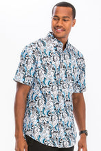 Load image into Gallery viewer, Hawaiian Button Down Shirt - Only Sizes S-L Left Ti Amo I love you
