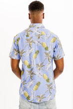 Load image into Gallery viewer, Hawaiian Print Button Down Shirt - Sizes S-3XL Ti Amo I love you
