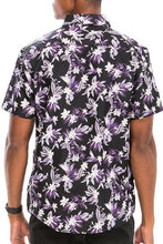 Load image into Gallery viewer, Hawaiian Print Button Down Shirt Ti Amo I love you
