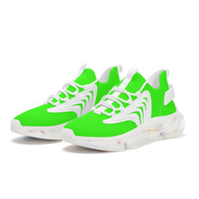 Load image into Gallery viewer, Ti Amo I love you - Exclusive Brand - Florescent Green - Mens / Womens - Air Max React Sneakers - White Soles
