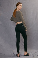 Load image into Gallery viewer, High Rise Super Skinny Jeans Ti Amo I love you
