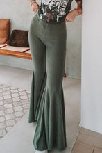 Load image into Gallery viewer, High Waist Fit and Flare Pants Ti Amo I love you
