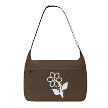 Load image into Gallery viewer, Ti Amo I love you - Exclusive Brand  - Abbot - White Daisy -  Journey Computer Shoulder Bag
