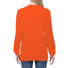 Load image into Gallery viewer, Ti Amo I love you - Exclusive Brand - Orange- Mama Skeleton - CREEP IT REAL -Women&#39;s Sweatshirt
