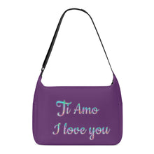 Load image into Gallery viewer, Ti Amo I love you - Exclusive Brand - Bossanova 2 - Pastel Lettering -  Journey Computer Shoulder Bag
