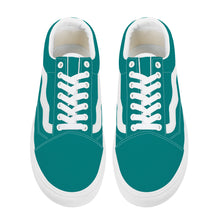 Load image into Gallery viewer, Ti Amo I love you - Exclusive Brand - Dark Teal - Low Top Flat Sneaker
