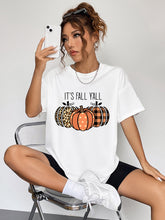 Load image into Gallery viewer, IT&#39;S FALL Y&#39;ALL Graphic T-Shirt Ti Amo I love you
