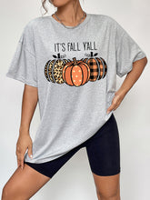 Load image into Gallery viewer, IT&#39;S FALL Y&#39;ALL Graphic T-Shirt Ti Amo I love you
