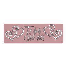 Load image into Gallery viewer, Ti Amo I love you - Exclusive Brand - Oriental Pink - Yoga Mat
