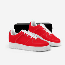 Load image into Gallery viewer, Ti Amo I love you - Exclusive Brand - Ferrari Red - Skeleton Hands with Heart - Low Top Unisex Sneakers
