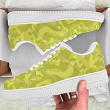 Load image into Gallery viewer, Ti Amo I love you  - Exclusive Brand - Tacha, Putty, Olive Green Camouflage -  Low Top Unisex Sneakers
