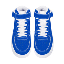 Load image into Gallery viewer, Ti Amo I love you - Exclusive Brand - Absolute Zero Blue - High Top Unisex Sneakers
