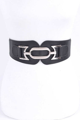 Iconic Buckle Elastic Belt Ti Amo I love you