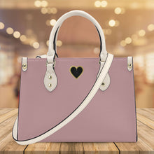 Load image into Gallery viewer, Ti Amo I love you - Exclusive Brand  - Eunry - Luxury Womens PU Tote Bag - Cream Straps
