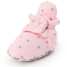 Load image into Gallery viewer, Infant / Newborn Baby / Toddler -  Girls / Boys - Sock Shoes -  First Walkers Booties - Cotton Soft Comfortable - Anti-slip Warm Crib Shoes Ti Amo I love you
