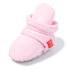 Load image into Gallery viewer, Infant / Newborn Baby / Toddler -  Girls / Boys - Sock Shoes -  First Walkers Booties - Cotton Soft Comfortable - Anti-slip Warm Crib Shoes Ti Amo I love you
