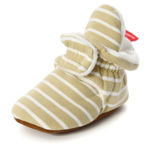 Load image into Gallery viewer, Infant / Newborn Baby / Toddler -  Girls / Boys - Sock Shoes -  First Walkers Booties - Cotton Soft Comfortable - Anti-slip Warm Crib Shoes Ti Amo I love you
