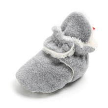 Load image into Gallery viewer, Infant / Newborn Baby / Toddler -  Girls / Boys - Sock Shoes -  First Walkers Booties - Cotton Soft Comfortable - Anti-slip Warm Crib Shoes Ti Amo I love you
