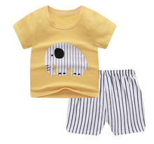 Load image into Gallery viewer, Infant / Toddler - Summer 2pc Sts - Soft Outfits  - Sizes 9mth- 5T Ti Amo I love you
